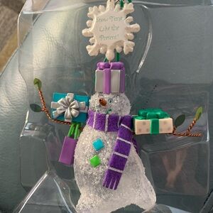 Hallmark Keepsake Vintage Ornament - Snowman’s Land Snowman from 2003